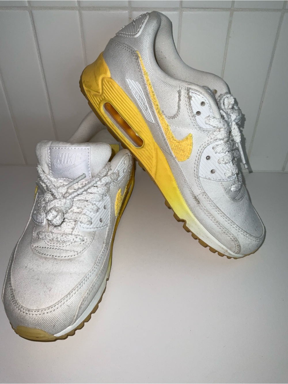 Nike Citron Air Max-Inspired Sneakers